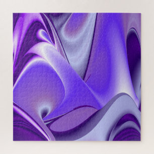 Puzzle Sueños del arcoiris de flores moradas