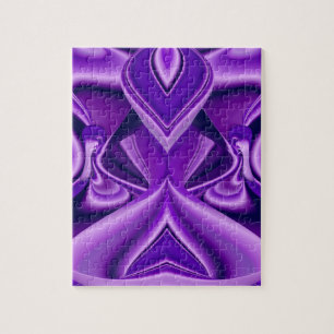 Puzzle Sueños del arcoiris de flores moradas