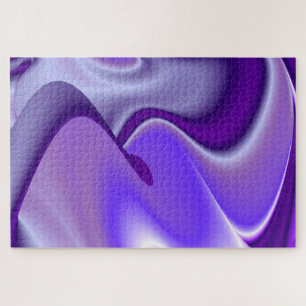 Puzzle Sueños del arcoiris de flores moradas