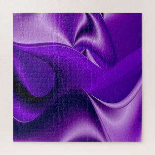 Puzzle Sueños del arcoiris de flores moradas
