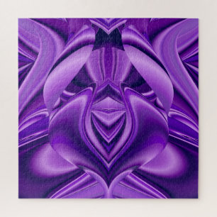 Puzzle Sueños del arcoiris de flores moradas