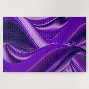 Puzzle Sueños del arcoiris de flores moradas