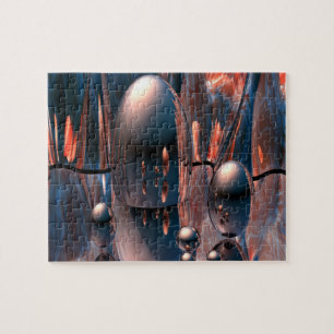 Puzzle Sueños metalizado