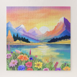 Puzzle Sueños por el Santuario del Lago de las Montañas