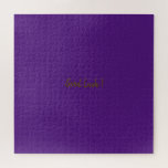 Puzzle suerte púrpura<br><div class="desc">El morado es un intermedio de colores entre el azul y el rojo. Es similar al violeta, pero a diferencia del violeta, que es un color espectral con su propia longitud de onda en el espectro visible de la luz, el morado es un color secundario hecho combinando el rojo y...</div>