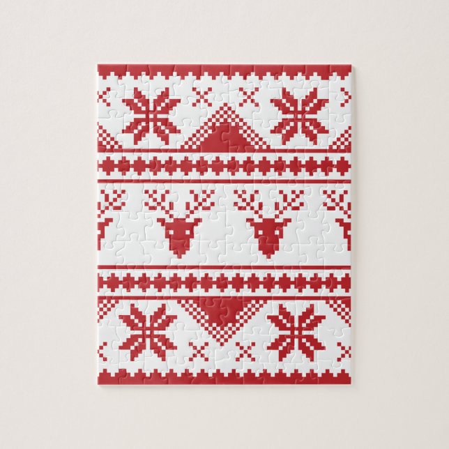 Puzzle suéter de navidades feos (Vertical)