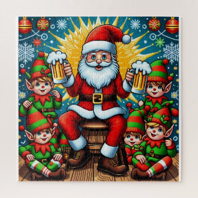Puzzle Suéter feo de Navidad (Vertical)