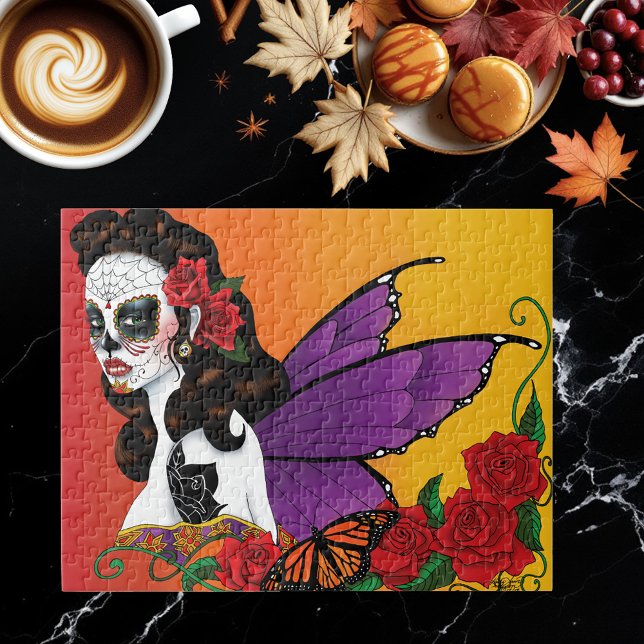 Puzzle Sugar SKull Fairy Sunset (Subido por el creador)