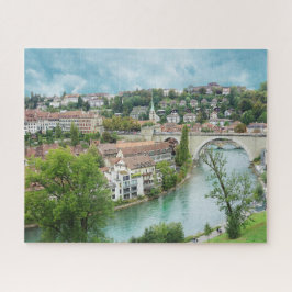 Puzzle Suiza Berna Suiza Suiza Foto de viaje río Aare