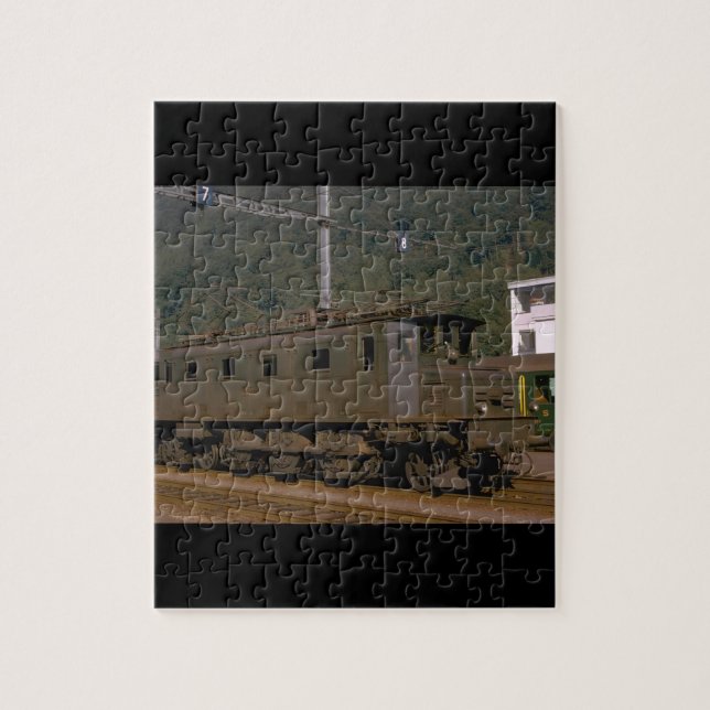 Puzzle Suiza, SSB - suizo Fed_Trains del mundo (Vertical)