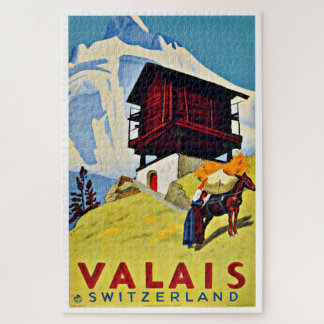 Puzzle Suiza: Viajes de época