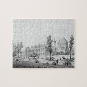 Puzzle sultán Hussein de Madrasa-yi Masjid-i Shah, en