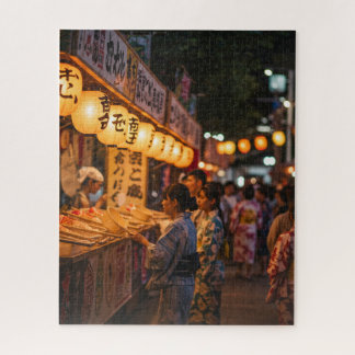 Puzzle Summer Festival Glow – Japanese Night Market Puzzl