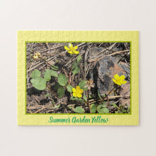 Puzzle Summer Garden Yellow