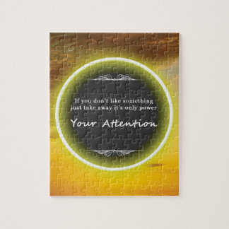 Puzzle Summer Sunset Quote