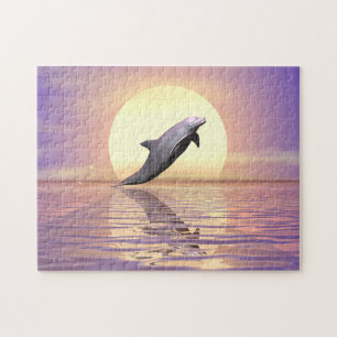 Puzzle Sun Dolphin