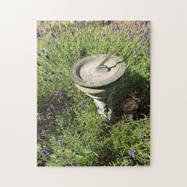 Puzzle Sundial en Lavender (Vertical)