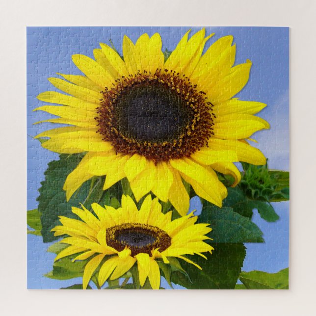 Puzzle Sunflower (Vertical)