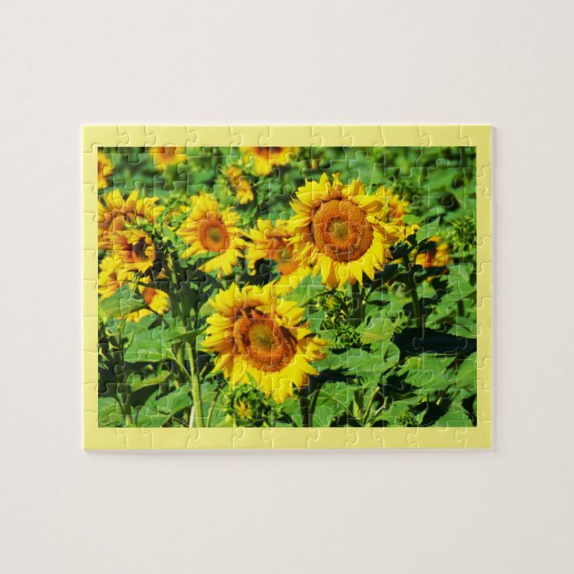 Puzzle Sunflower (Horizontal)