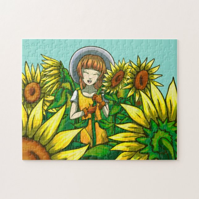 Puzzle Sunflower (Horizontal)
