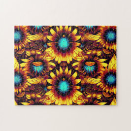 Puzzle Sunflower Luminoso