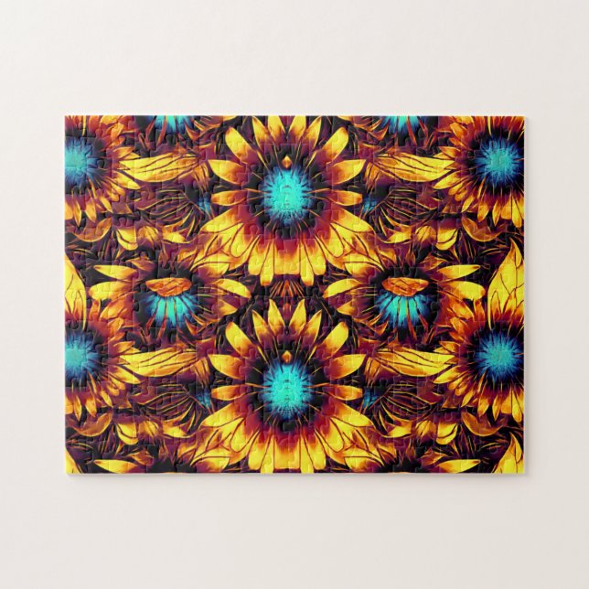 Puzzle Sunflower Luminoso (Horizontal)