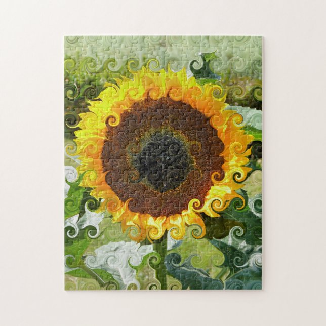 PUZZLE SUNFLOWERS (Vertical)