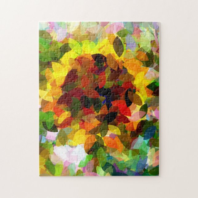 PUZZLE SUNFLOWERS (Vertical)