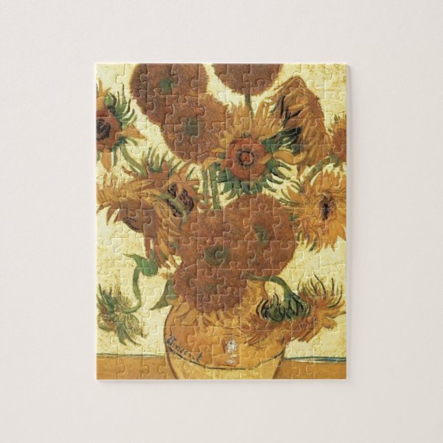 Puzzle Sunflowers de Van Gogh (Vertical)