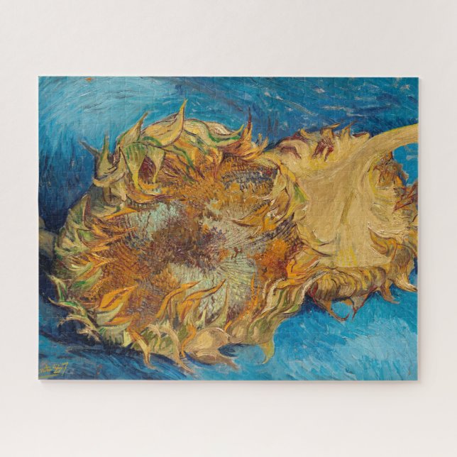 Puzzle Sunflowers de Van Gogh Painting Art (Horizontal)
