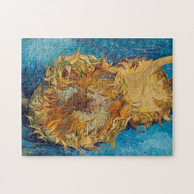 Puzzle Sunflowers de Van Gogh Painting Art (Horizontal)