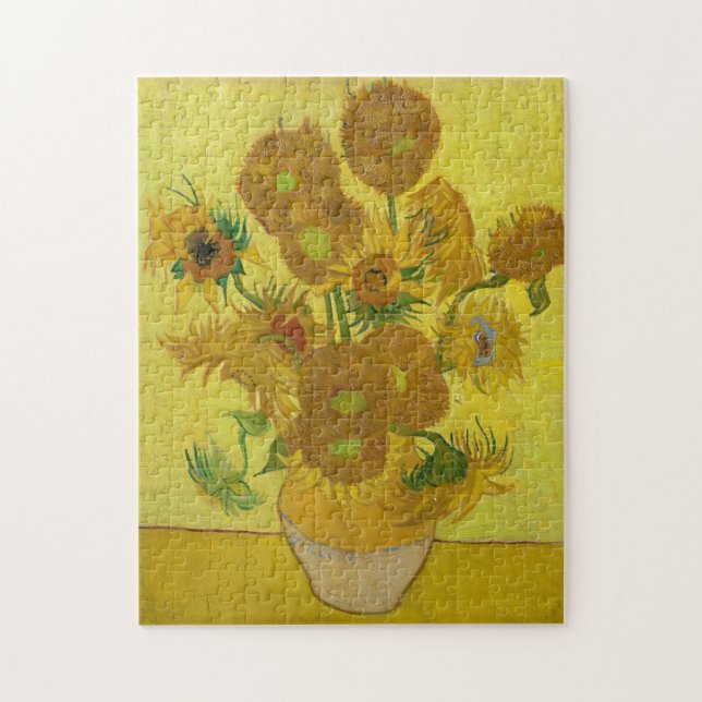 Puzzle Sunflowers de Van Gogh Painting Art (Vertical)