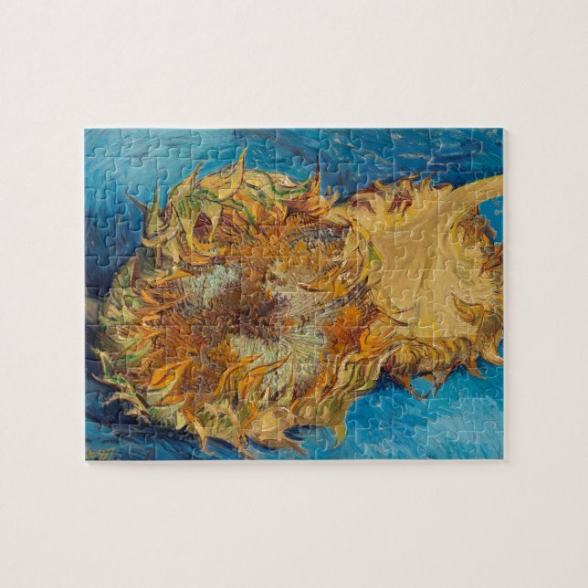 Puzzle Sunflowers de Van Gogh Painting Art (Horizontal)