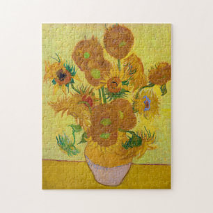 Puzzle Sunflowers, Vincent van Gogh, 1889
