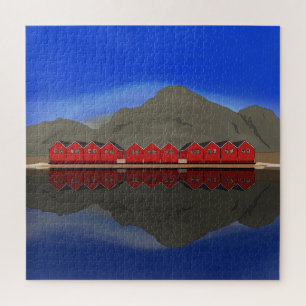 Puzzle Sunndalsøra Noruega