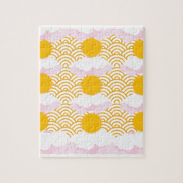 Puzzle Sunny Cloudy Sky (Vertical)