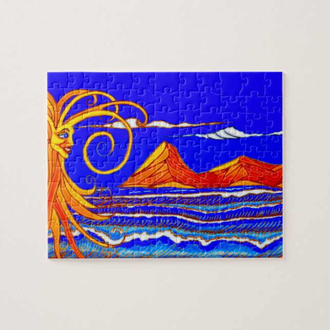 Puzzle Sunny Day at the Beach  (Horizontal)