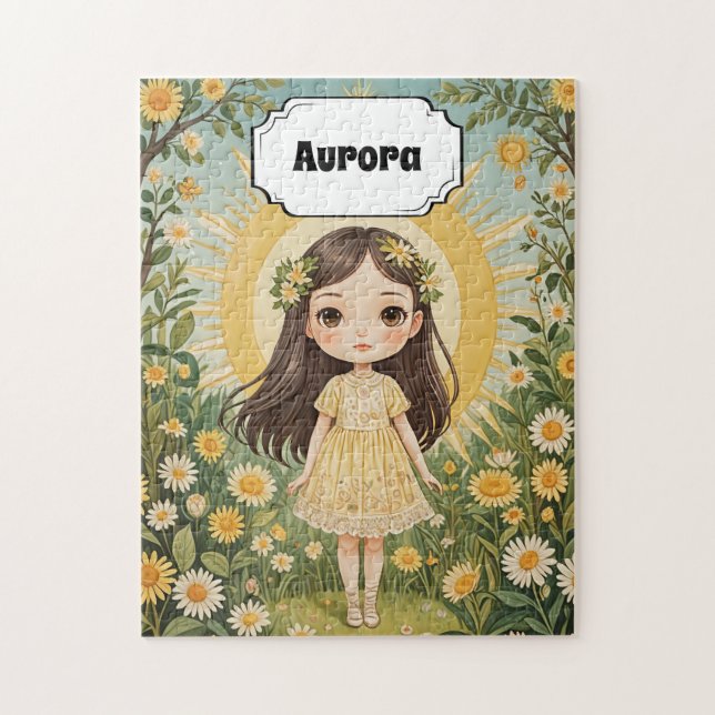 Puzzle Sunny Serenade Personalizada (Vertical)