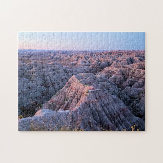 Puzzle Sunrise at Badlands National Park, Dakota del Sur (Horizontal)