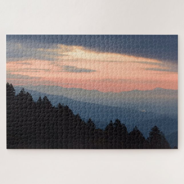 Puzzle Sunrise at Newfound Gap - Smoky Mountains - 20x30 (Horizontal)