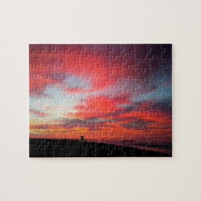 Puzzle Sunrise at Newport Beach, CA (Horizontal)
