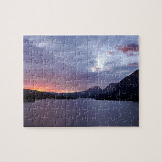 Puzzle Sunrise at St. Mary Lake (Horizontal)
