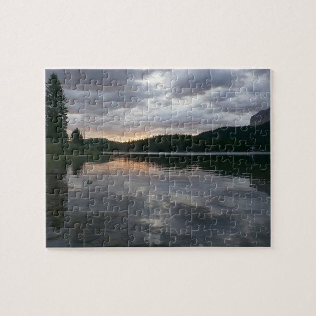 Puzzle Sunrise at Swiftcurry Lake II (Horizontal)