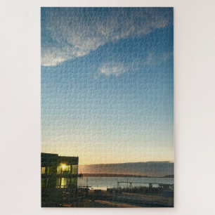 Puzzle Sunrise Over Portland ME, Maine Photography