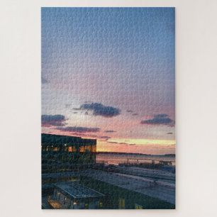 Puzzle Sunrise Over Portland ME, Maine Photography