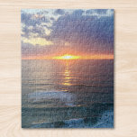 Puzzle Sunset<br><div class="desc">Este rompecabezas está impreso con una serena puesta de sol fotografiada en el sur de Francia. Sin embargo,  es personalizable y puedes subir tu propia foto para hacer de esto un regalo o un placer personal.</div>