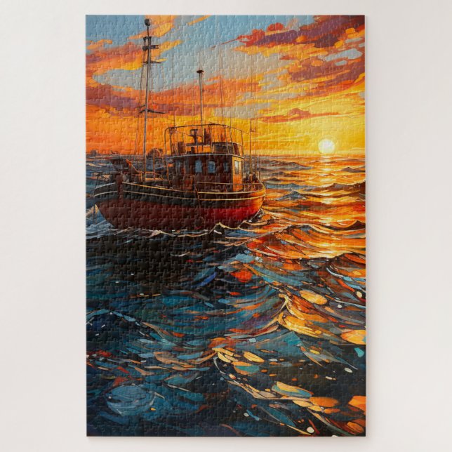 Puzzle Sunset (Vertical)