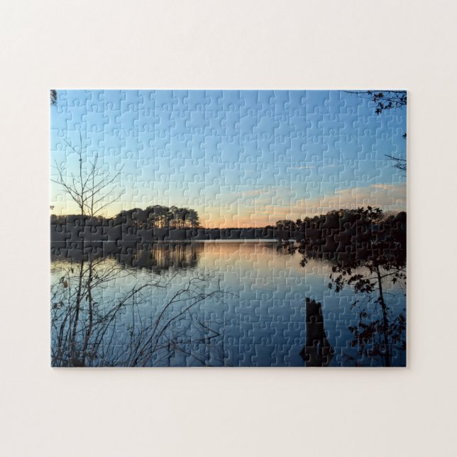 Puzzle Sunset 'Almost Gone' by Shirley Taylor (Horizontal)