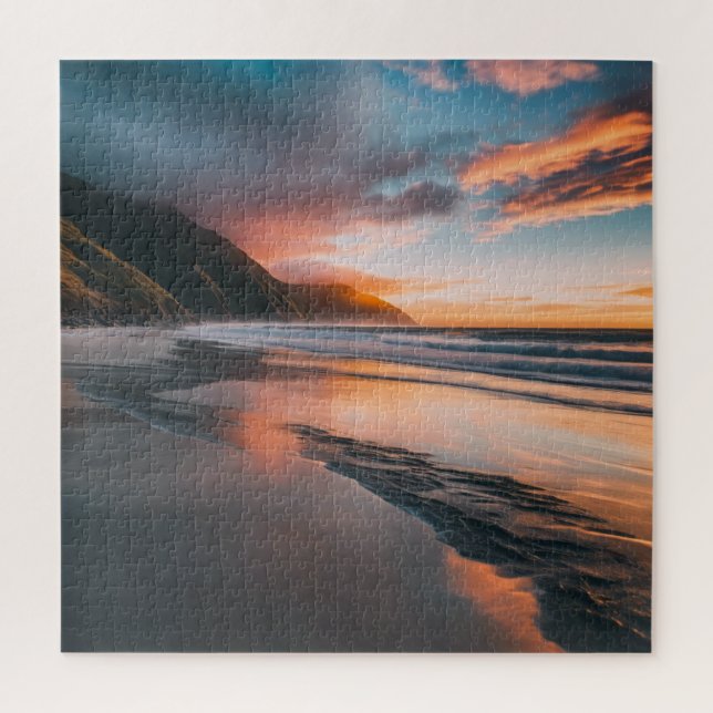 Puzzle Sunset Beach (Vertical)