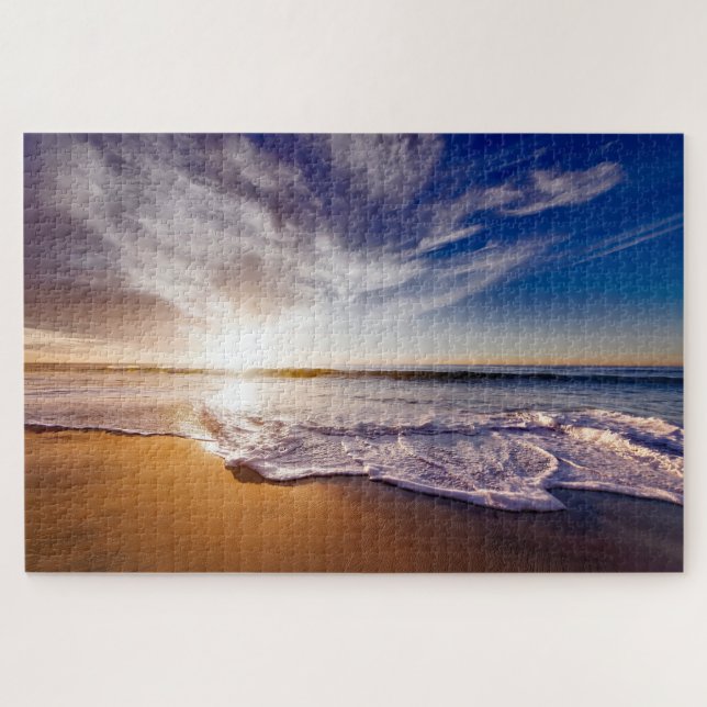 Puzzle Sunset beach B-0620250608 (Horizontal)
